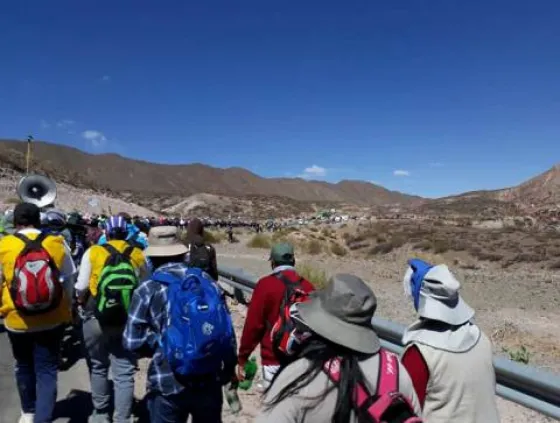 #MilagroSalta Hubo inconvenientes en algunas peregrinaciones