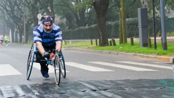 Robaron la silla de ruedas a un deportista con discapacidad