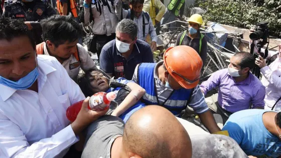 VIDEO EXCLUSIVO del terremoto en México