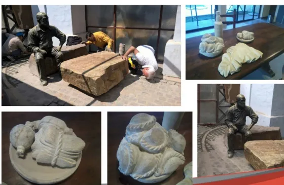 Comenzará la remodelación y puesta en valor de la estatua del "Cuchi" Leguizamón