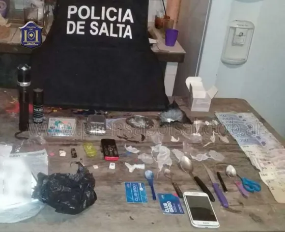 Pichanal: Desbarataron una boca de expendio de estupefacientes