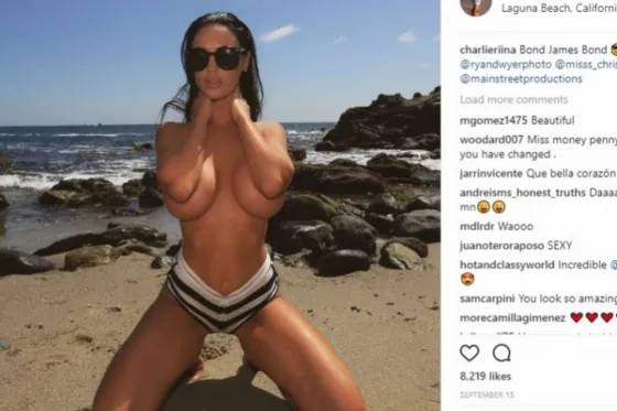 Charlie Riina, de ajedrecista a modelo hot de "Playboy"