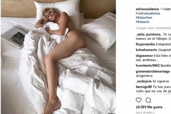 Adriana Abenia te dejará sin aliento. Fotos Hot