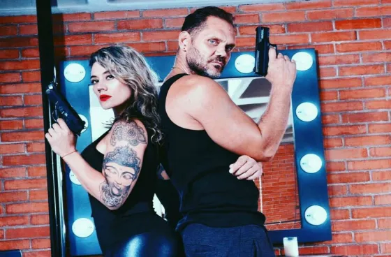 "Narcos" en versión XXX. Fotos