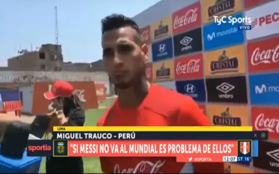 Eliminatorias 2018: Jugador peruano torea a la Selección Argentina. Video