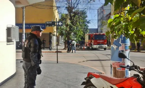 Tartagal: evacuaron el Banco Nación por amenaza de bomba