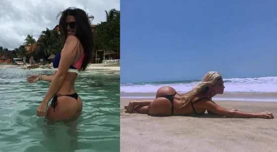 Ivana Nadal y Sol Pérez compartieron fotos en la playa ¡Mirálas!
