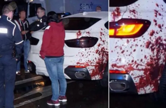 Detuvieron un BMW repleto de sangre ¿Qué pasó?