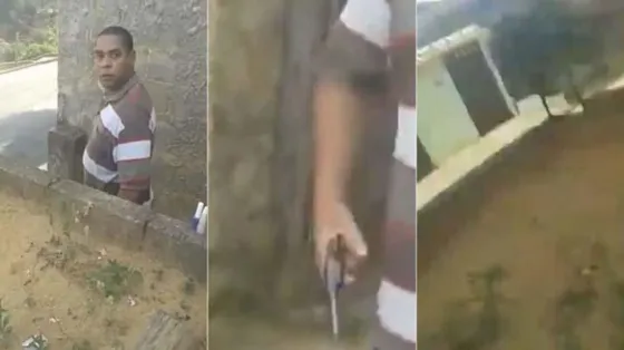 Una joven discutió con un vecino y él la mató de dos tiros en el rostro. Video