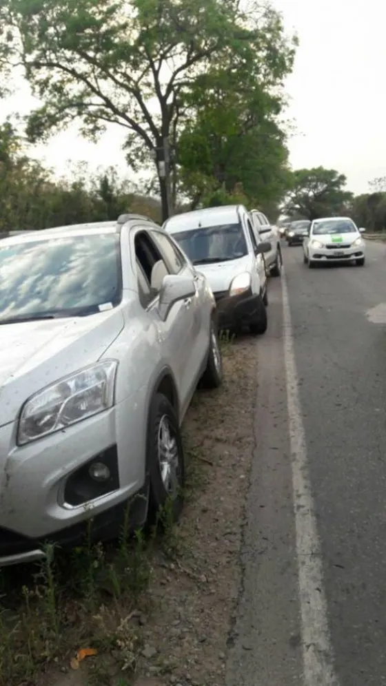 Yrigoyen: Tremendo choque en cadena