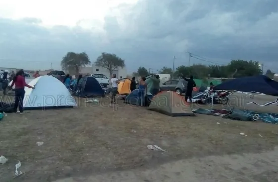 Intento de asentamiento y desalojo en Pinares