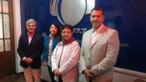 Fuerte cruce entre Lihue Figueroa y Raúl Medina