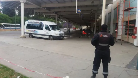 Amenaza de bomba en la terminal