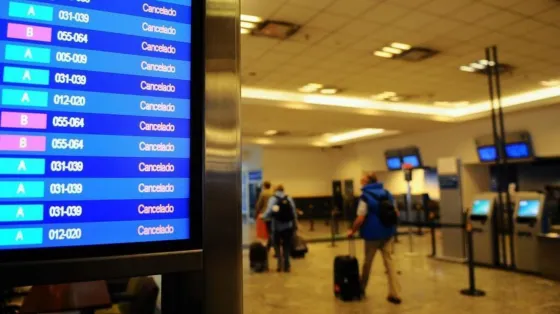 Peligra la salida de vuelos para el fin de semana largo