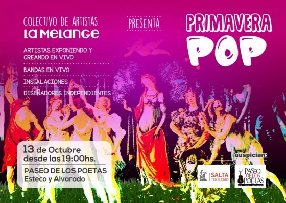 Llega a Salta la “Primavera pop”