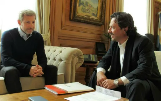 Sáenz se reúne con Frigerio