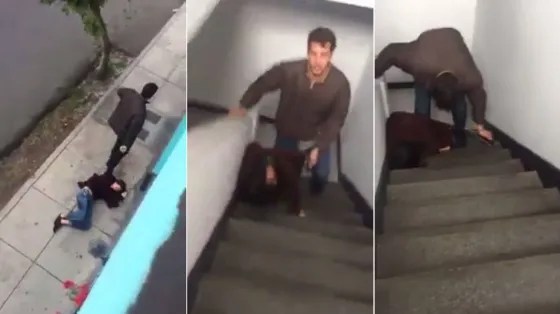 TERRIBLES IMÁGENES: Agredió a su pareja y quedó todo filmado