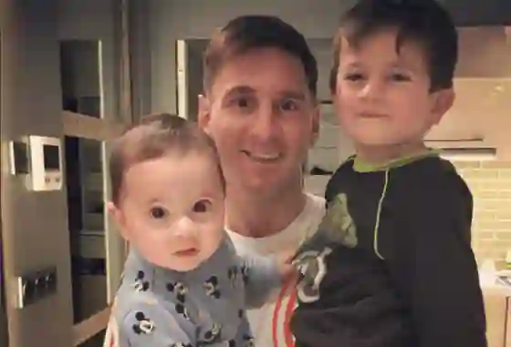 El escrache de Messi a uno de sus hijos