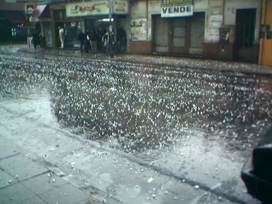 Alerta por fuertes tormentas y granizo en Salta