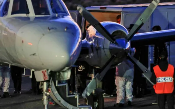 Arribó el cuerpo encontrado en el río Chubut