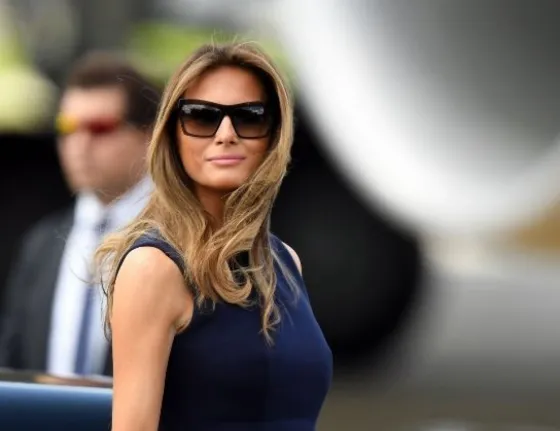 ¿Melania Trump está usando una doble?
