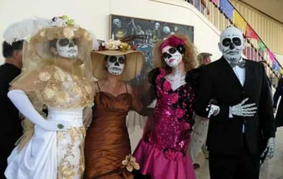 Con sabor a México: Realizan un nuevo concurso de Catrinas Vivientes
