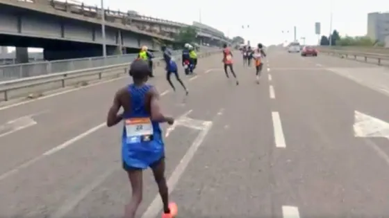 Gana un maratón porque los otros se equivocaron de camino