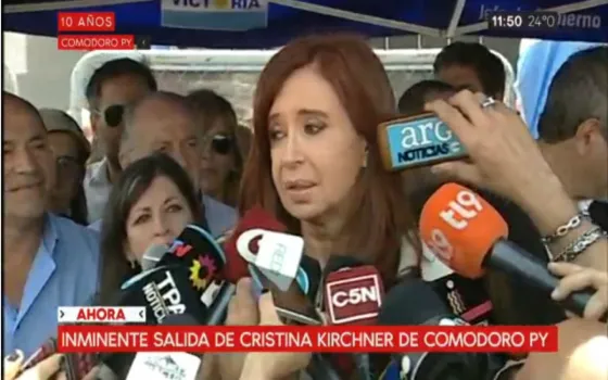Cristina: "Conmigo no van a poder"