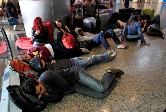 Así será el paro de aeronáuticos de la semana próxima