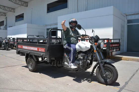 Continúa la entrega de motocargas