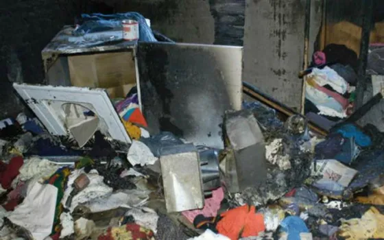 Quemó la casa porque no le dieron plata para "chupar"