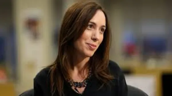 Mirá el asqueroso detalle en la nariz de María Eugenia Vidal. Video