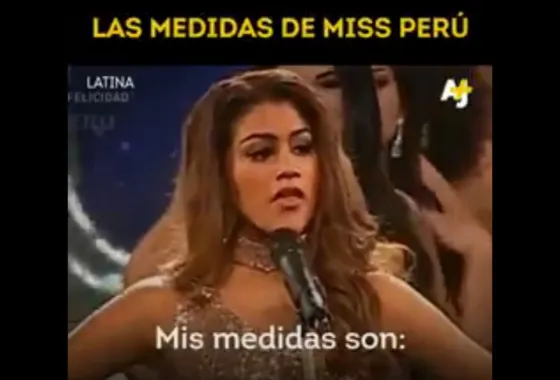 Miss Perú : Participantes respondieron inesperadamente cuando preguntaron por sus medidas. VIDEO