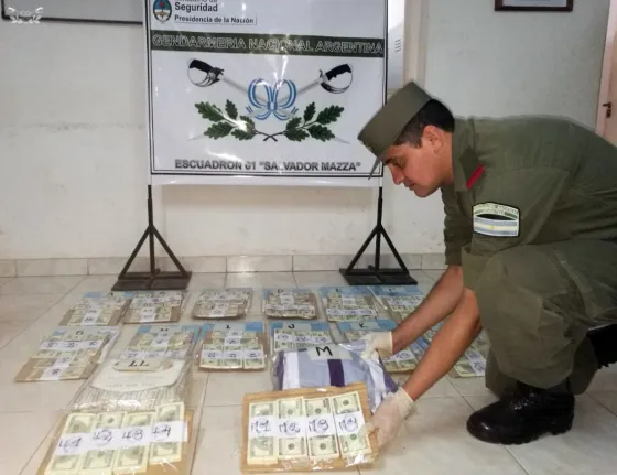 Salta: Secuestraron mas de 300 mil dólares falsos