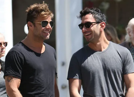 Ricky Martin se mostró súper tierno con su novio en la playa