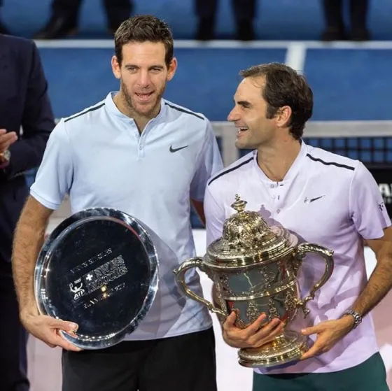 Del Potro igualó un récord de Nalbandian