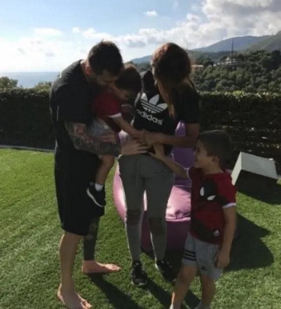 Se conoció el sexo del bebe de Messi y Antonela