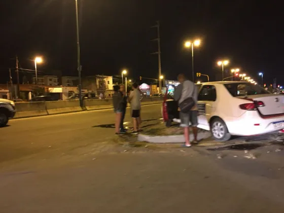 Siniestro vial en avenida Bolivia