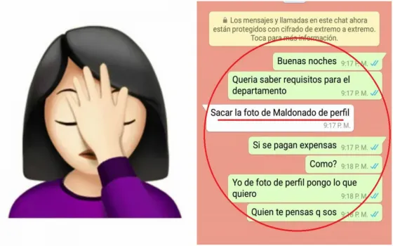 Insólito requisito para poder alquilar: "No tener a Santiago Maldonado como foto de perfil de whatsapp"