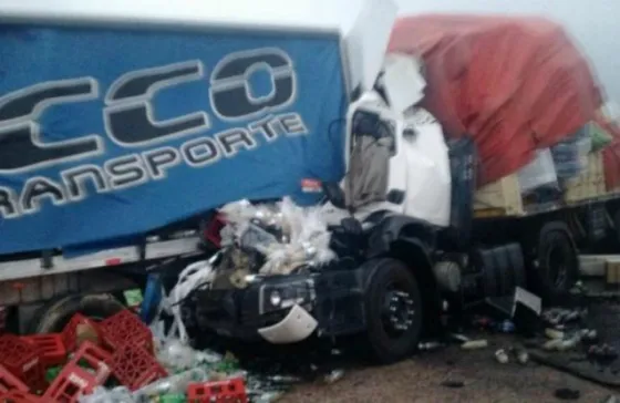 Río Negro: Choque fatal entre dos camiones