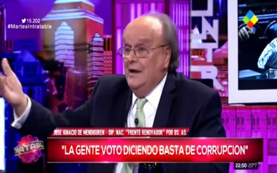 Terrible furcio de Mendiguren:  "¿qué nos queda a nosotros que somos la corrupción?". VIDEO