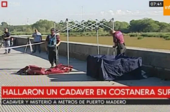 Encontraron un cadáver en la Costanera Sur