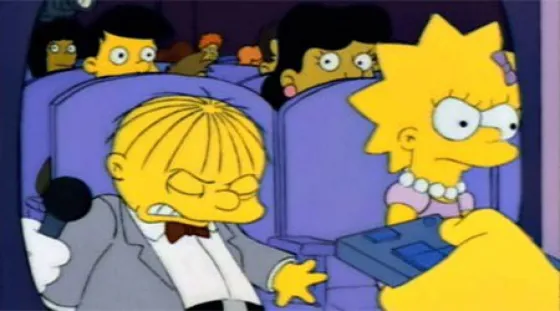 Dejó a su novio usando memes de Los Simpsons