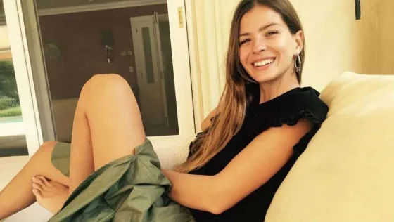 La China Suárez mostró su panza de 6 meses