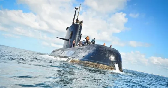 Continúa la búsqueda del submarino argentino