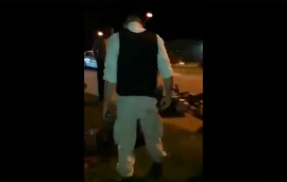Tras persecución policial, motochorros terminaron de la peor manera. VIDEO