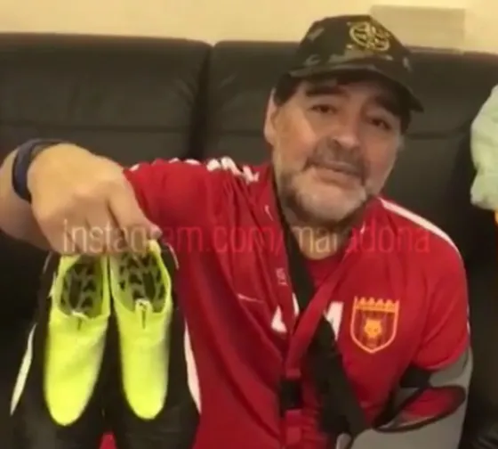Maradona realiza un sorteo imperdible