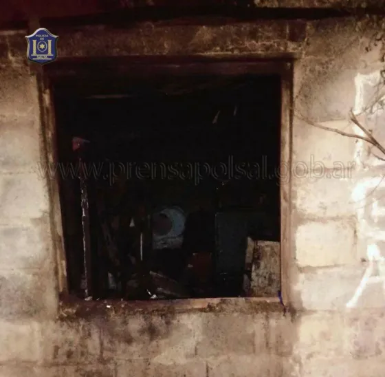 Barrio 26 de Marzo: Incendiaron intencionalmente una vivienda