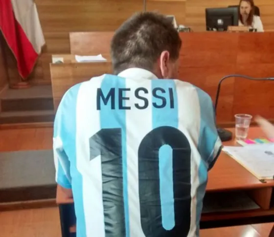 Cayó Messi en Chile