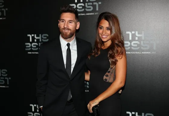 La foto mas tierna del embarazo de la mujer de Messi. Foto